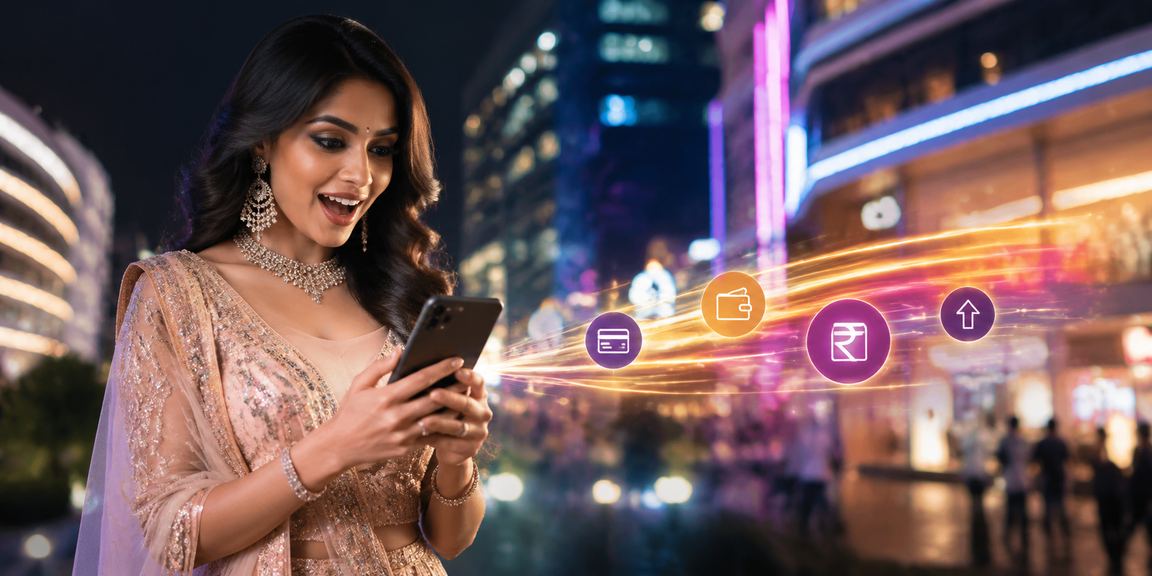 Indian player completing deposit using UPI payment