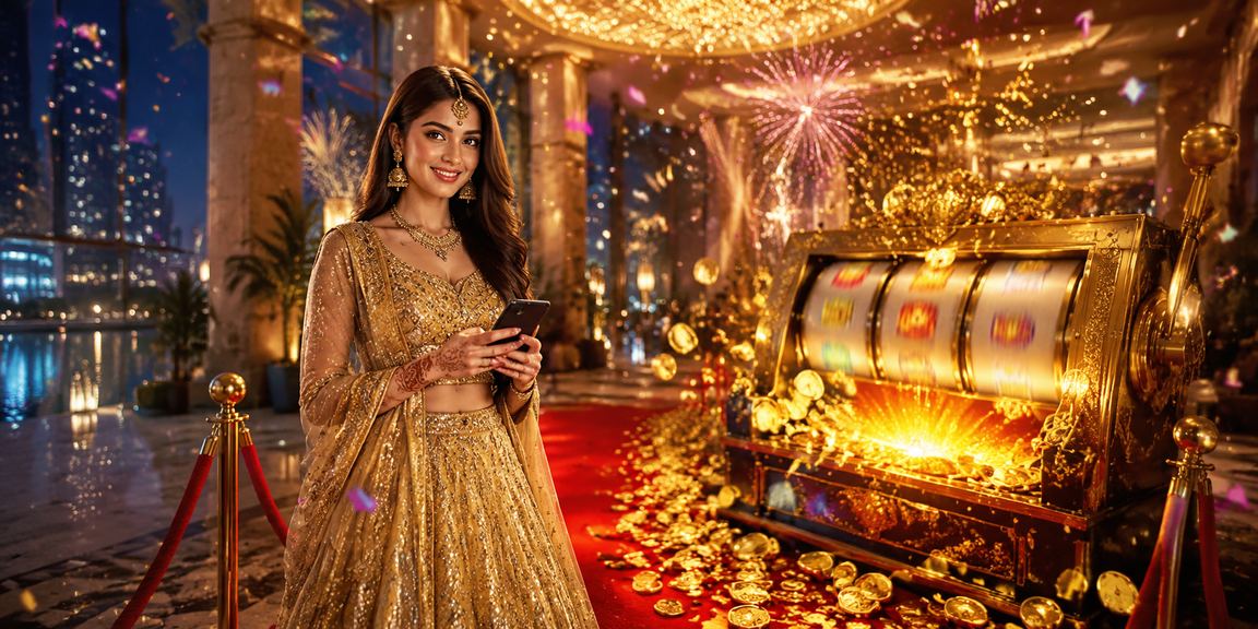 Bright and colorful slot games themed with Indian culture